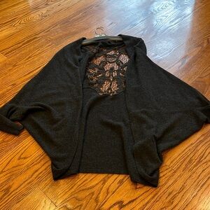 Design History Woman’s Cashmere Cardigan Size M